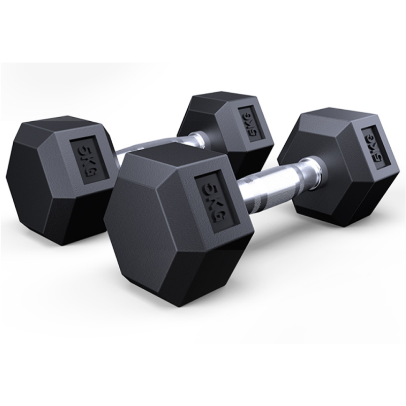 Gravity D Rubber Hex Dumbbell, pcs