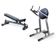 Benches and racks