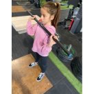 Weighted steel bar blue 1 m 2 kg