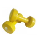 Vinüülkattega hantlid 4 kg x2