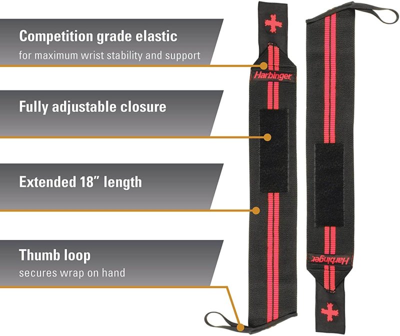 Harbinger Red Line Wrist Wrap