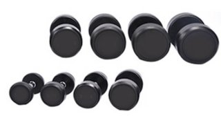 Gravity D Rubber Dumbbell, pcs