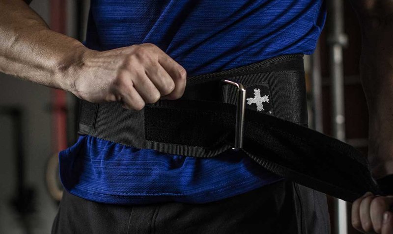 5" Foam Men core Belt, Black