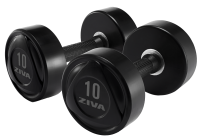 Solid Steel Rubber Dumbell Set 52-60kg (10gb / 560kg)