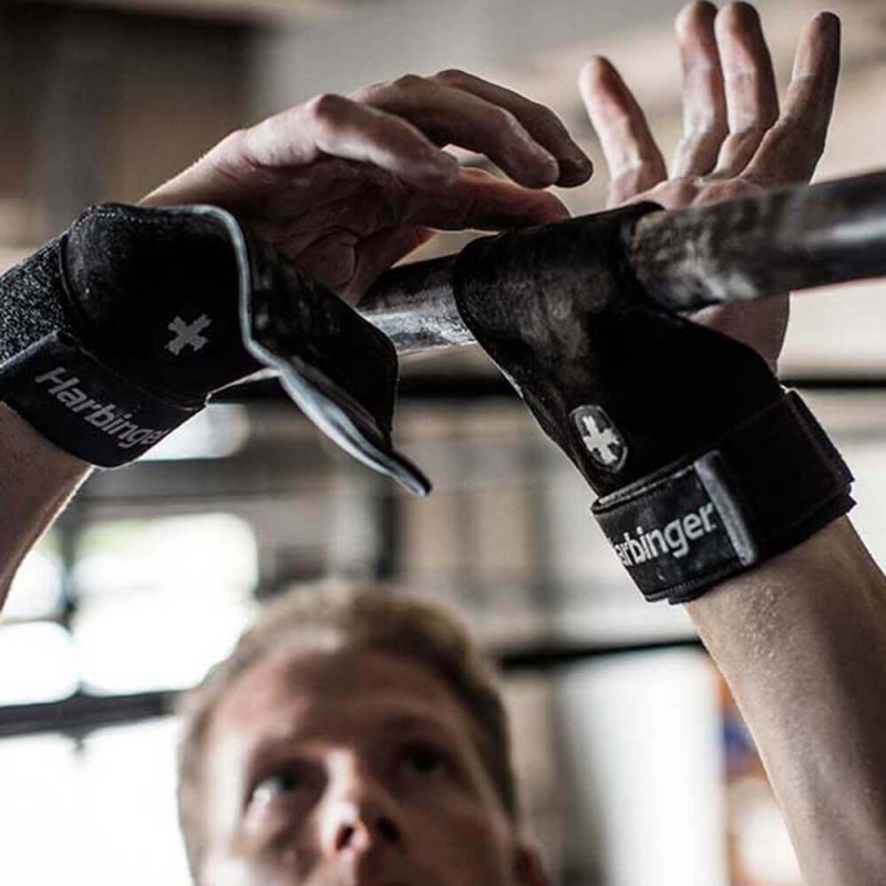 Harbinger Lifting grips, Black