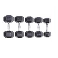 Gravity D Rubber Hex Dumbbell, pcs
