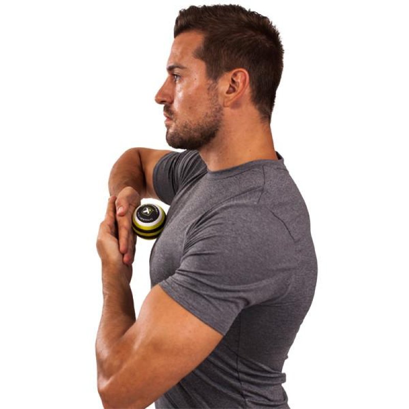 TriggerPoint MB1 - 2.5 INCH MASSAGE BALL - GREEN/BLACK/WHITE