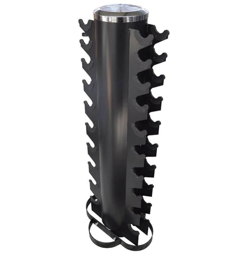 Gravity R Vertical dumbbell rack for 10 pairs