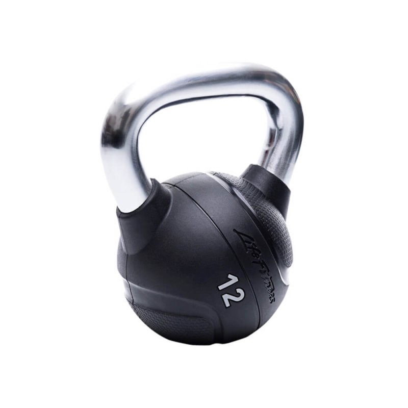 LIFE FITNESS KETTLEBELLS, RUBBER
