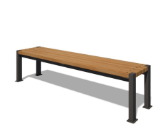 Gravity Z Park bench Double line