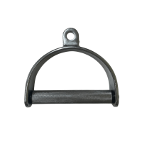 Gravity R Flat D-Handle Grip steel Crossover cable attachment, 0.8 kg, 18 cm