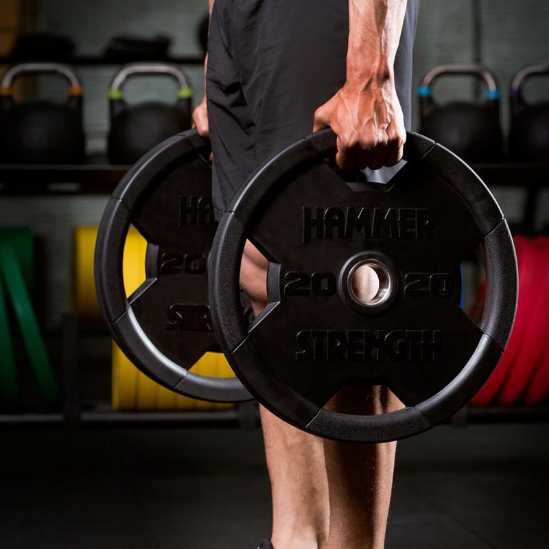 HAMMER OLYMPIC PLATES,RUBBER,RNDX