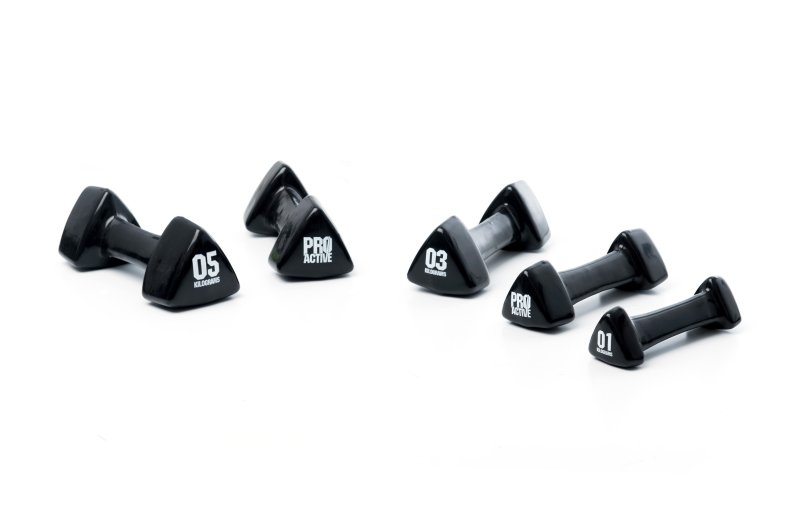 ProActive Vinyl Handweights, pair
