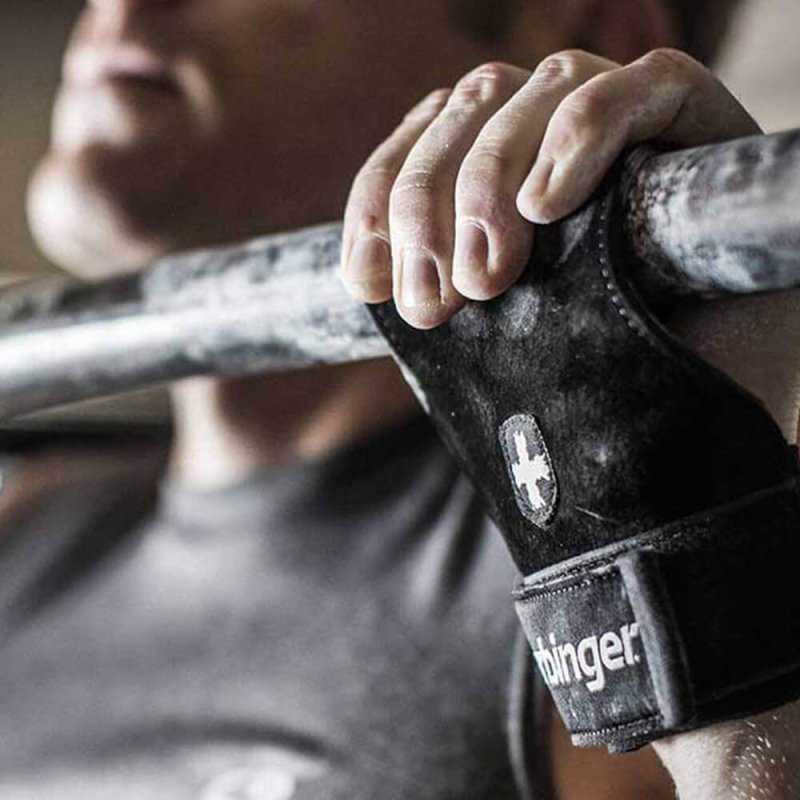 Harbinger Lifting grips, Black