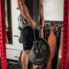 Harbinger Polypropolene Dip Belt-Black Gunmetal Chain