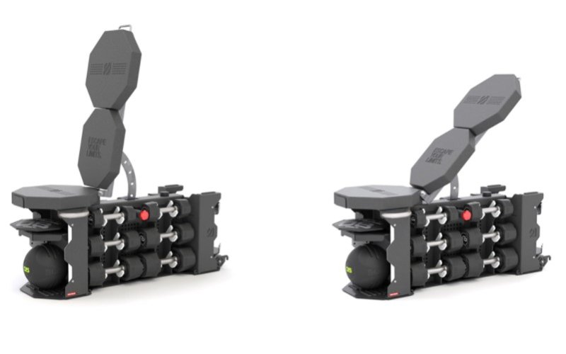 Strongbox with Dumbbells