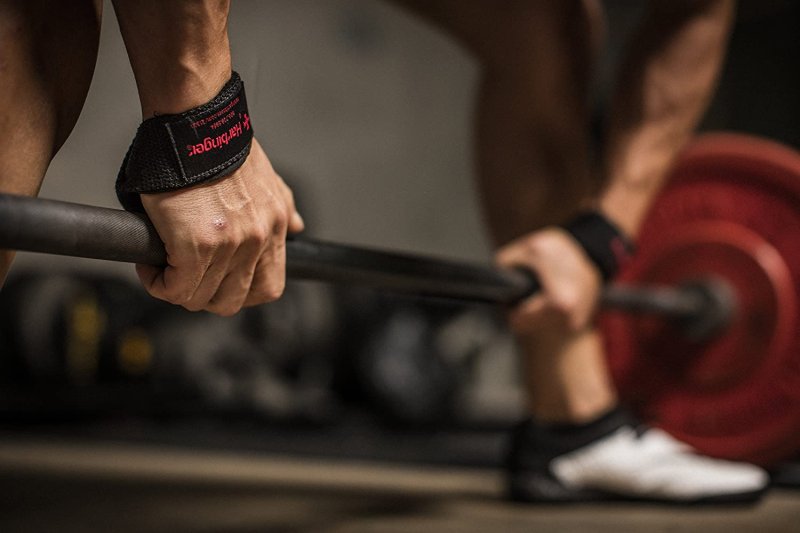 Harbinger Padded Cotton Lifting Straps - Black
