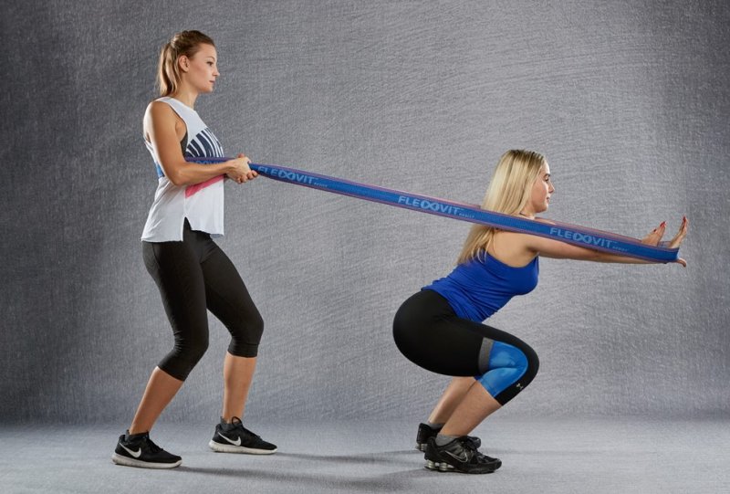 FLEXVIT Resist knit bands, different resistances