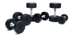 ProActive Rubber Dumbbells, pairs