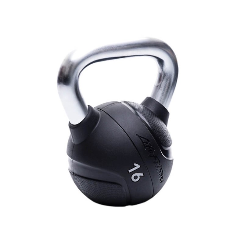LIFE FITNESS KETTLEBELLS, RUBBER