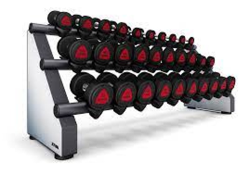 ZVO Urethane Dumbbell, Red, different weights, pairs