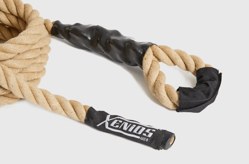 Fune per arrampicata in Fibra di Canapa da 38 mm. x 4,5 m (estremitࠣon gancio)