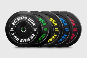 THE ESSENTIALS - Black Rubber Training Bumper Plate