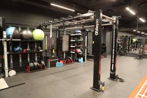 Custom Escape Fitness Octagon Functional Training Frame with attachments (used)