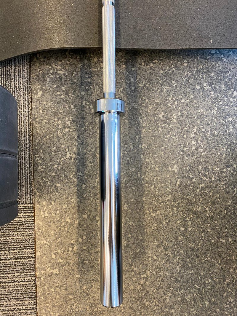 Gravity R Olympic Bar 2.2 m, econo alloy steel, chromed, dia 28mm with nilon or brass bush