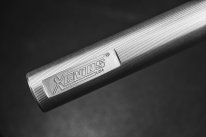 ALU TECHNIQUE BAR - 86" Aluminum Technique Bar - Bearings - 50 Kg. max.load - 220 cm. - 28 mm. - 10 