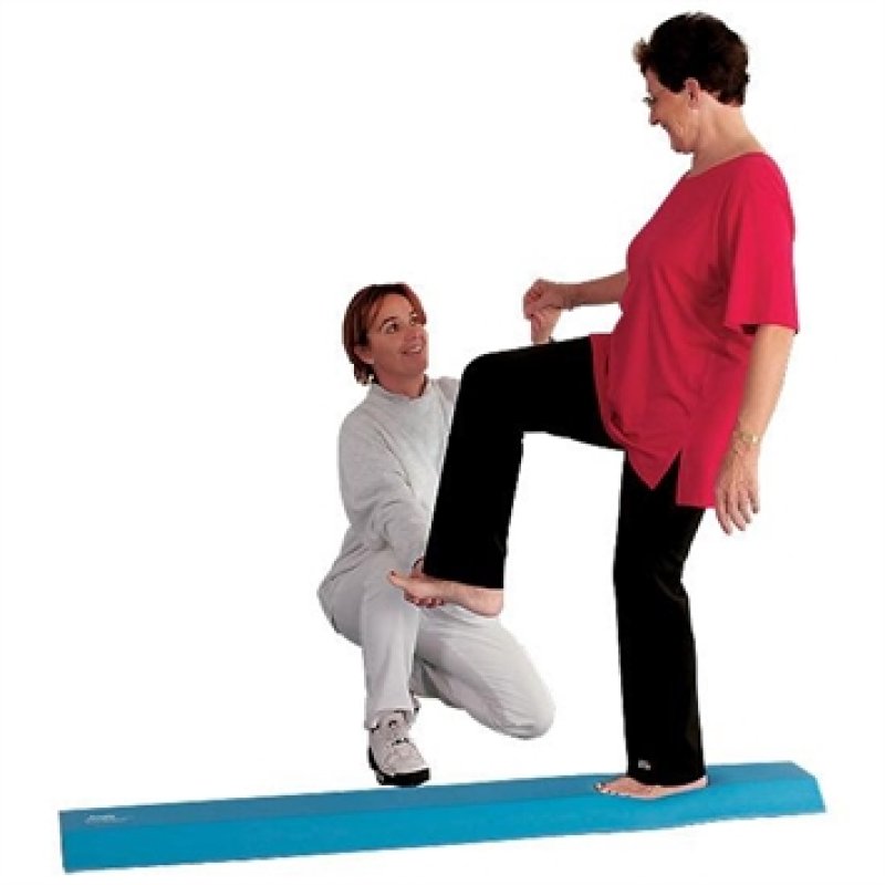 Balance-beam Blue thickness 60 mm, dimensions 240 x 1600 mm