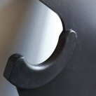 Wall mounted bars rack 135.5x11.5x4.5 cm
