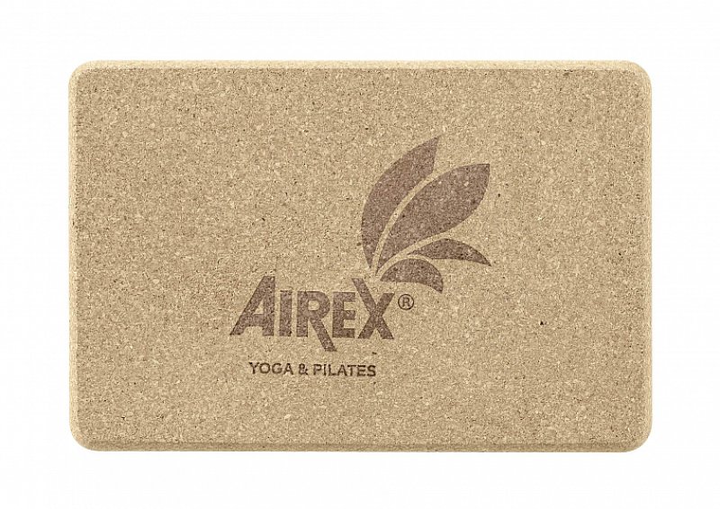 Yoga ECO Cork Block Natural cork thickness 74 mm, dimensions 150 x 225 mm