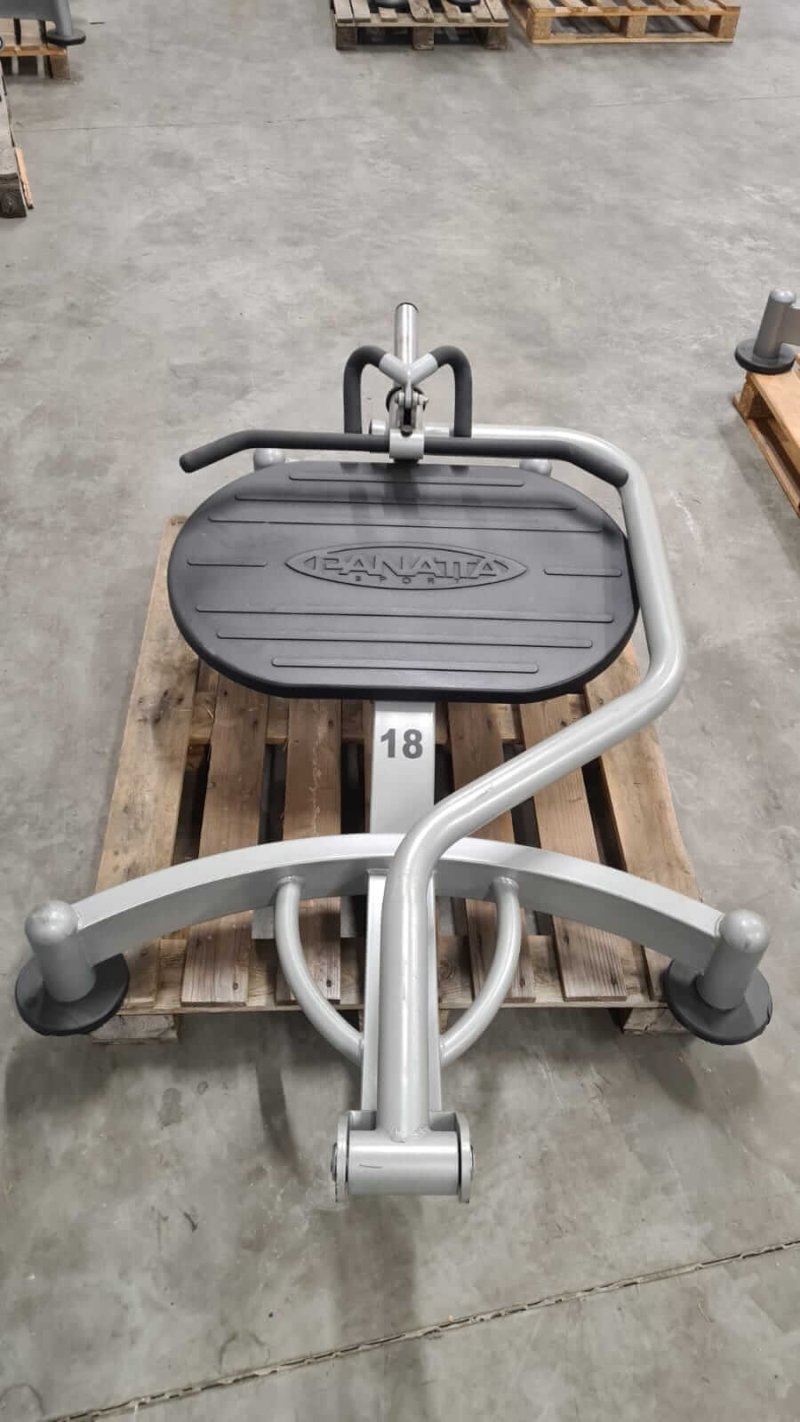 Panatta Sport Freeweight Plate Loaded Dorsy Bar Machine (used)