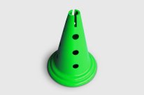 Agility Cone w/hardle bar holes - 30 cm, 24 pcs