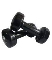 Vinyl-coated dumbbells 5 kg x2