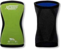 Ergo Compression Neoprene (5 mm.) Knee-guard - Fluo Green