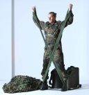 FLEXVIT PATband, "tactical", olive, 15 loops, resistance: 3/3
