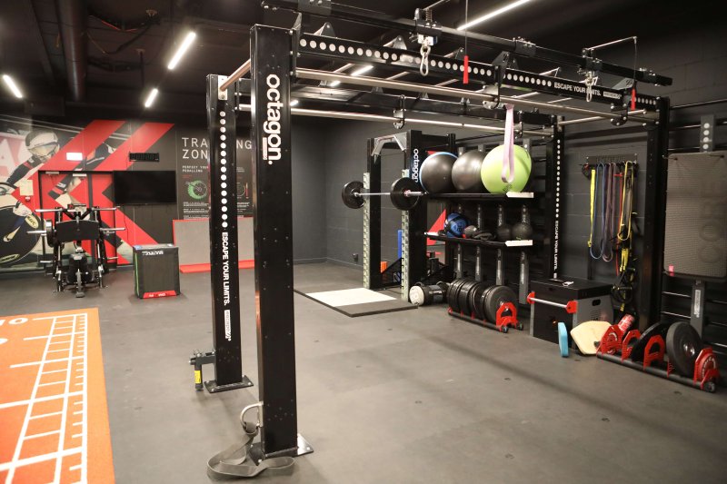 Custom Escape Fitness Octagon Functional Training Frame with attachments (used)